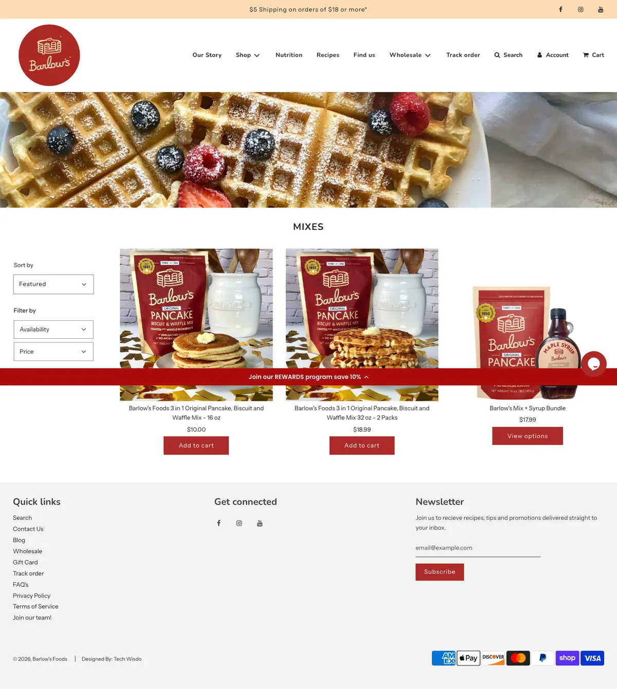 Before — barlowsfoods.com/collections/mixes