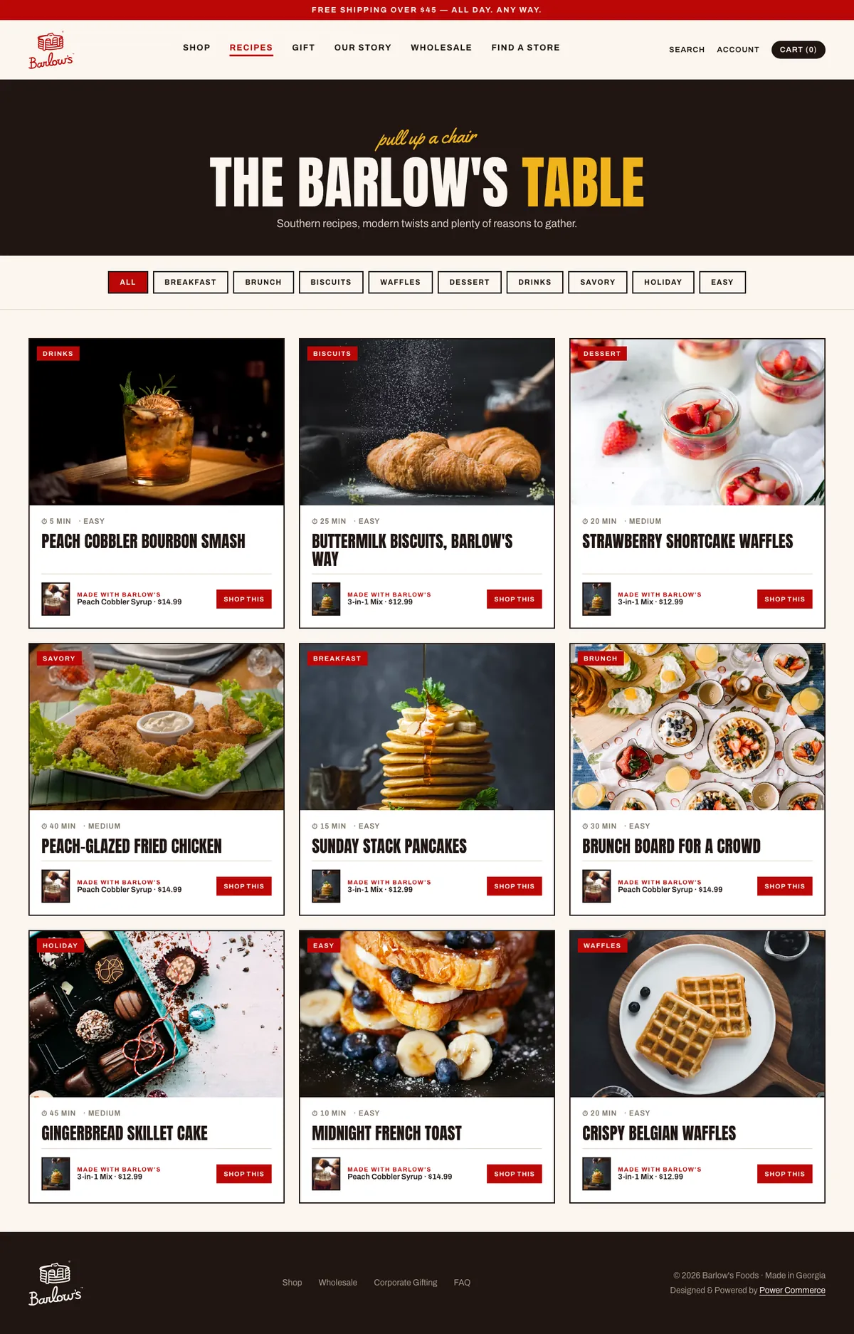 After · design — barlowsfoods.powercommerce.com/recipes
