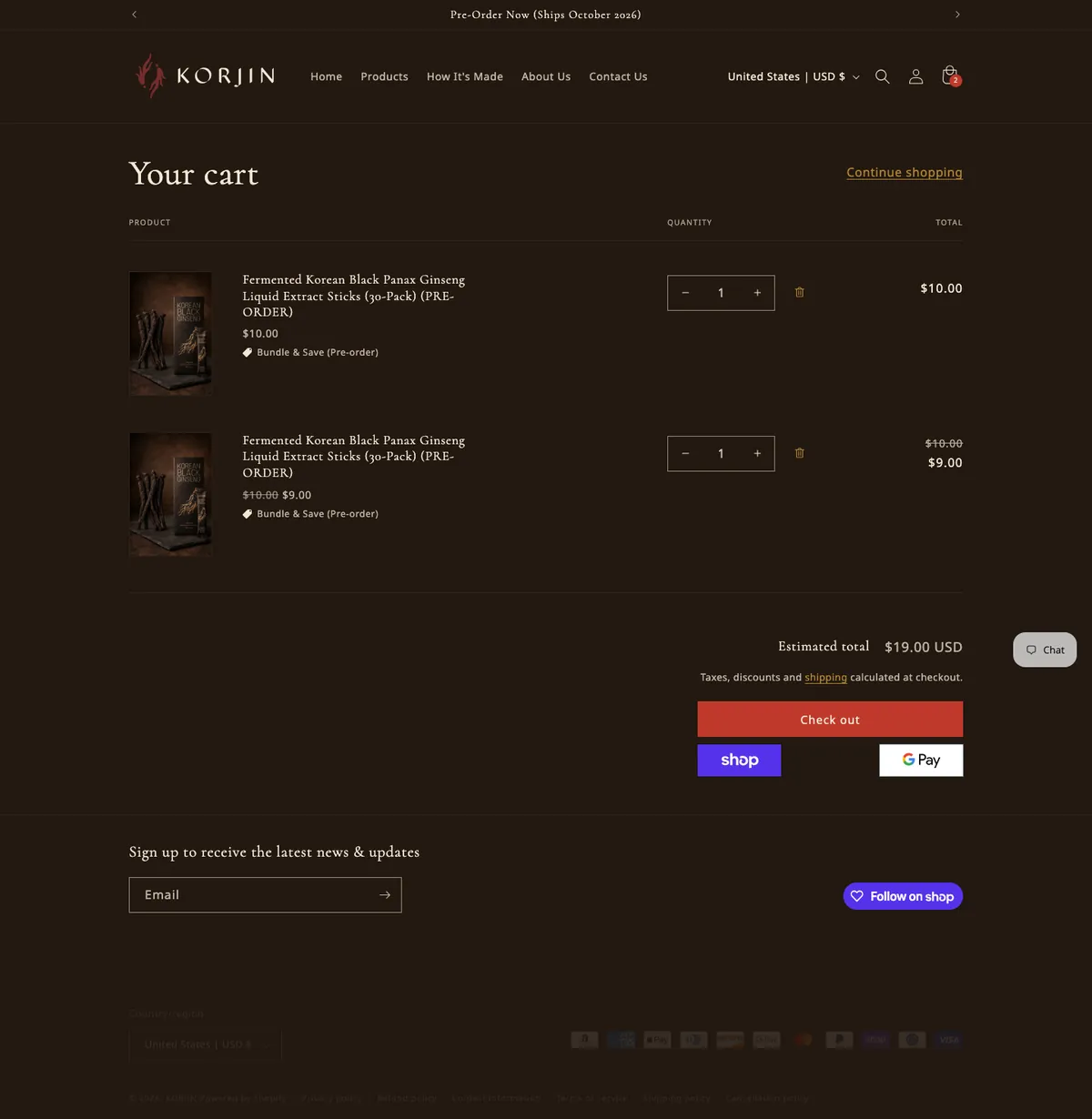 Before — korjin.com/cart