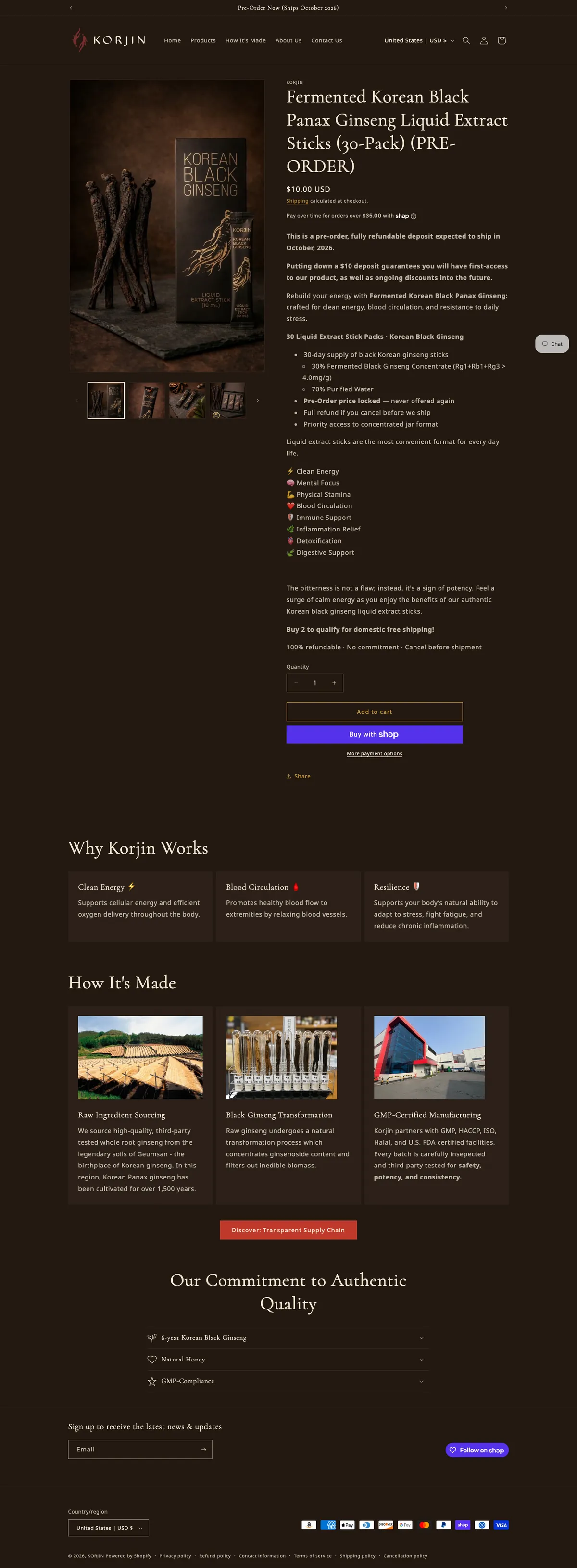 Before — korjin.com/products/…extract-sticks